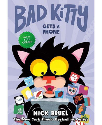 Плохая Китти получает телефон (графический роман) Ника Брюэля Barnes & Noble