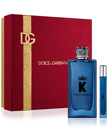 Набор мужских ароматов K Eau de Parfum, 200 мл и 10 мл, древесные и фруктовые ноты Dolce & Gabbana