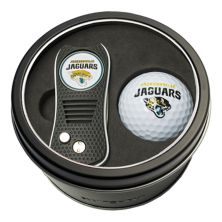 Набор инструментов и мячей для гольфа Team Golf Jacksonville Jaguars Switchfix Divot Team Golf