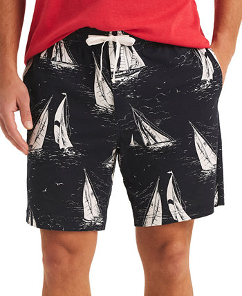 Men's Printed Sleep Shorts Nautica