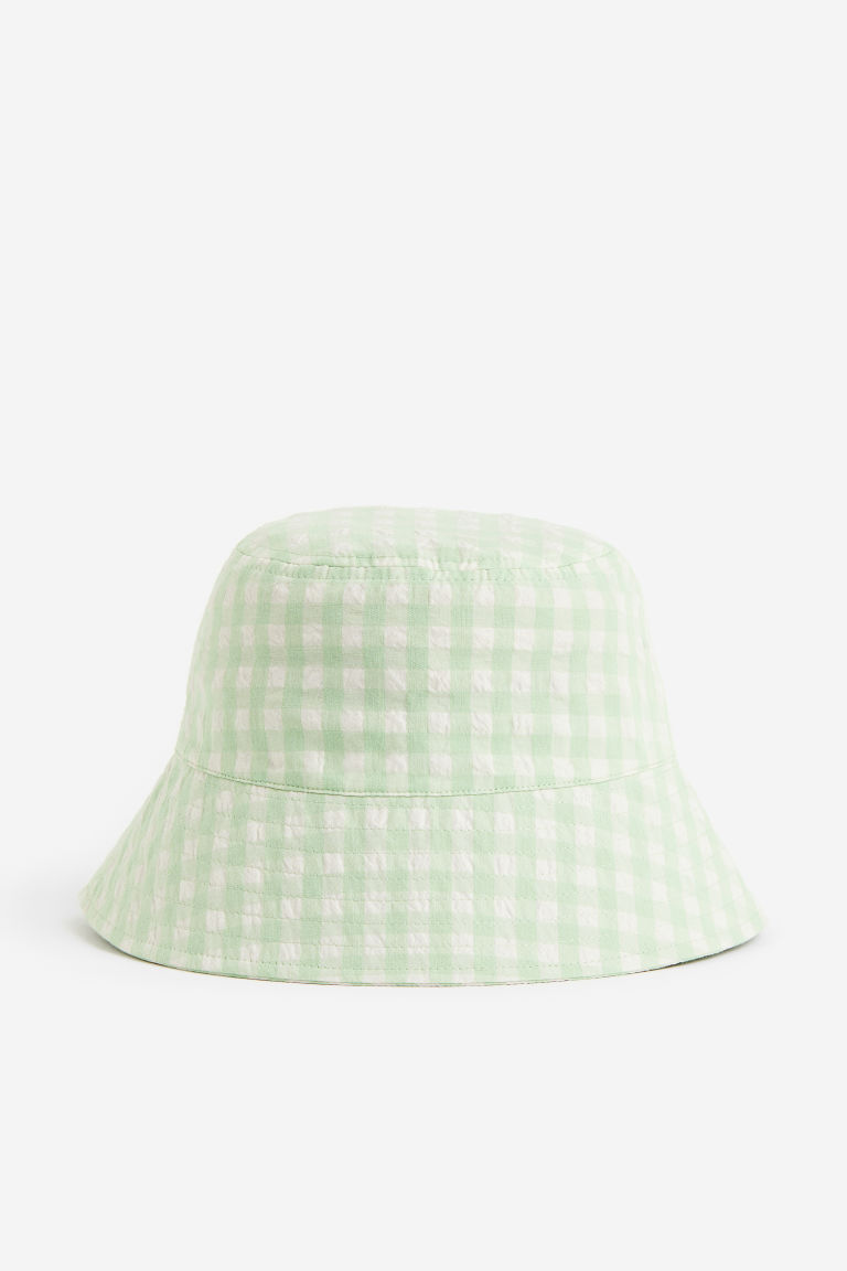 Хлопковая шляпа-ведро H&M