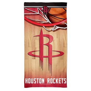 Пляжное полотенце Houston Rockets 76 см x 152 см, в ярких цветах с графикой, 100% полиэстер и 100% хлопок Unbranded