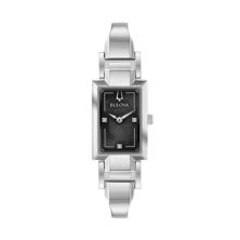 Женские наручные часы Bulova с половинным браслетом с бриллиантовым акцентом - 96P209 Bulova