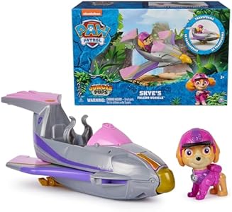 Paw Patrol Jungle Pups, Chase Tiger Vehicle, Toy Truck with Collectible Action Figure, Kids Toys for Boys & Girls Ages 3 and Up Paw Patrol