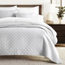 Home Collection All Season Diamond Quilt Set with Shams Home Collection