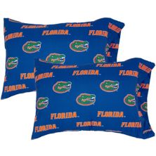 NCAA Florida Gators Set of 2 King Pillowcases NCAA
