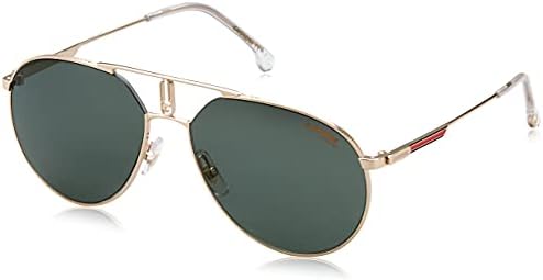 Carrera CARRERA 1025/S PEF Gold/Green CARRERA 1025/S Pilot Sunglasses Lens Ca , 59mm Carrera