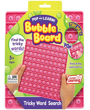 Пузырьковая доска для поиска сложных слов Pop Learn Bubble Board