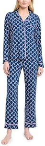 Stripe & Stare Women's Long Pajama Set Stripe & Stare