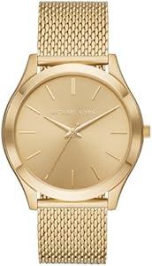 Michael Kors Oversized Slim Runway Men's Watch, Stainless Steel Watch for Men Michael Kors