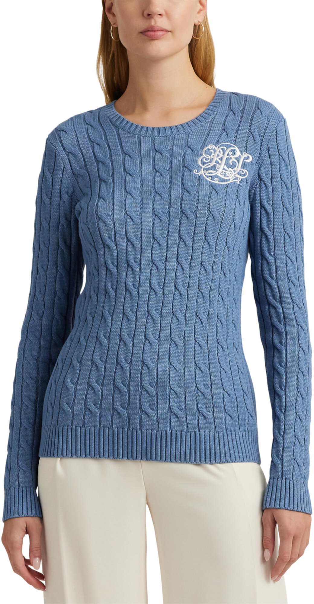 Cable-Knit Cotton Sweater LAUREN Ralph Lauren