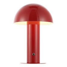 Boletus Contemporary Bohemian Rechargeablecordless Iron Integrated Led Mushroom Table Lamp Jonathan Y Designs
