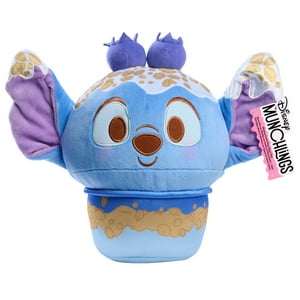 Disney Munchlings Squeeze-A-Munch Large Scented Blueberry Crumble Frozen Yogurt Stitch 10-inch Plush Munchlings