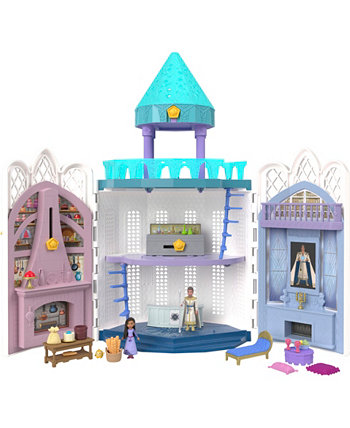 Игровой набор Disney's Rosas Castle, кукольный домик с 2 подвижными мини-куклами, аксессуары для фигурки звезды 20 Wish