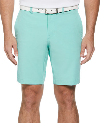 Мужские шорты 9 дюймов, эластичные в четырех направлениях, с плоской передней частью PGA TOUR