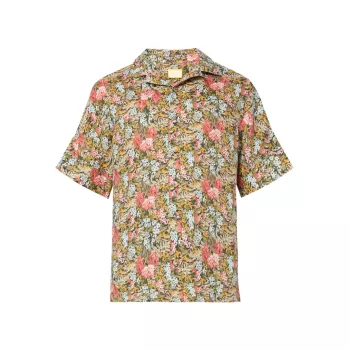 Рубашка Philip с цветочным принтом Erdem
