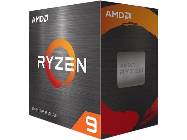 AMD Ryzen 9 5900X — Ryzen 9 серии 5000 Vermeer (Zen 3), 12 ядер, 3,7 ГГц, разъем AM4, 105 Вт, нет Встроенный графический процессор для настольных ПК — 100-100000061WOF AMD