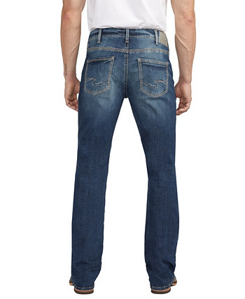 Мужские зауженные джинсы Jace Bootcut Silver Jeans Co.