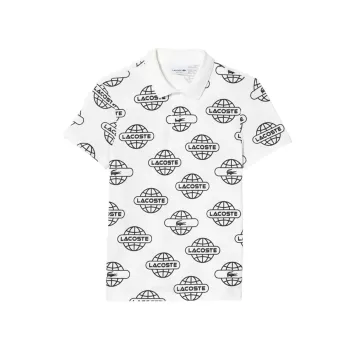 Рубашка поло с логотипом Globe Lacoste