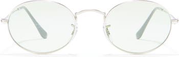 Овальные поляризованные солнцезащитные очки 51 мм Ray-Ban