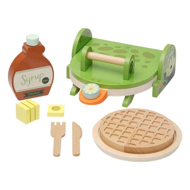 Manhattan Toy Ribbit Waffle Maker Toddler & Kids Pretend Play Cooking Toy Set Manhattan Toy