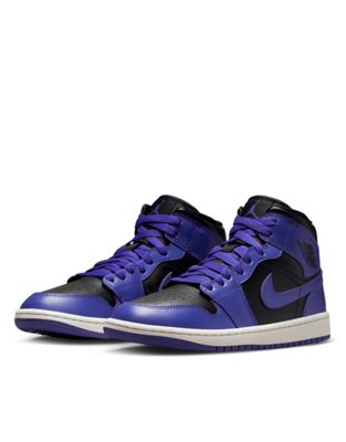Темно-синие кроссовки Nike Air Jordan 1 Mid Nike