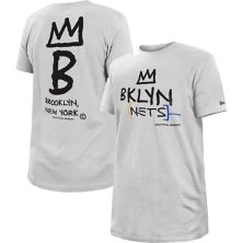 Мужская футболка New Era White Brooklyn Nets 2022/23 City Edition Big & Tall New Era