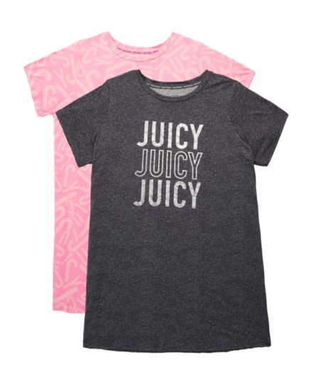 Рубашка для сна с логотипом Plus Juicy Couture