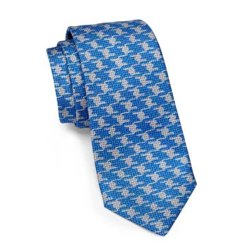 Абстрактный шелковый галстук Kiton