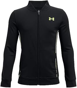 Лонгслив для мальчиков Under Armour Pennant 2.0 с молнией из прочного трикотажа и карманами Under Armour