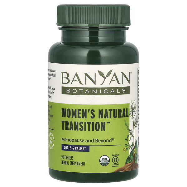 Женский естественный переход, 90 таблеток Banyan Botanicals