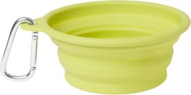 Frisco Silicone Collapsible Travel Bowl with Carabiner Frisco