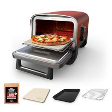 Духовка для пиццы Ninja Woodfire™, функция 8-в-1, 5 настроек для пиццы, 700°F, коптильня для барбекю, электрическая, OO101 Ninja