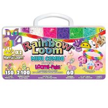Комплект для изготовления мини-браслетов Rainbow Loom Loomi-Pals с Happy Loom Rainbow Loom