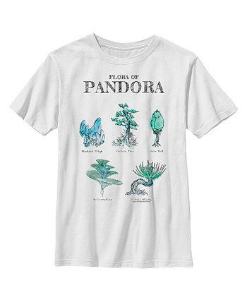 Boy's Avatar Flora of Pandora Sketches  Child T-Shirt 20th Century Fox
