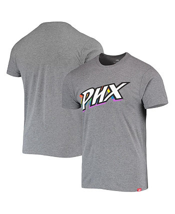 Мужская и женская серая футболка Phoenix Mercury Pride Tri-Blend с меланжевым оттенком Sportiqe
