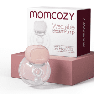 Momcozy Hands Free Wearable Breast Pump S9 Pro, Electric Breast Pump, Longest Battery Life, 24mm Pink Momcozy