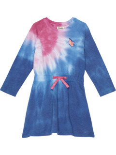 Платье Tie-Dye Burst с присборенной талией (для малышей/маленьких детей/больших детей) Hatley