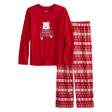 Пижамный комплект Jammies For Your Families® Christmas Spirit с топом и брюками для мальчиков 4–20 лет Jammies For Your Families