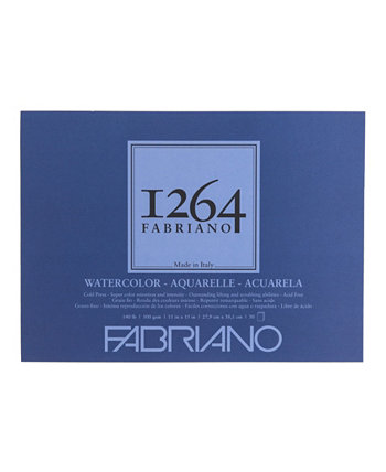 1264 Акварельный блокнот с клеем, 11 x 15 дюймов Fabriano