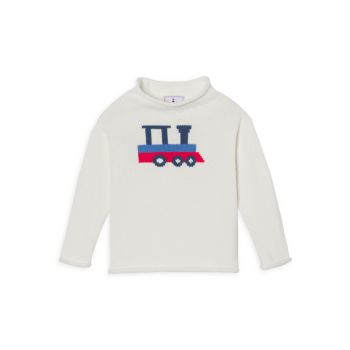Baby's &amp; Little Kid's Fraser Train Intarsia Sweater Classic Prep
