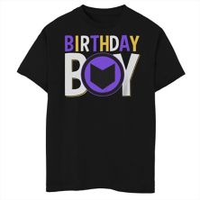 Boys 8-20 Marvel Universe Hawkeye Birthday Boy Husky Tee Marvel