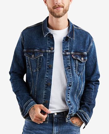 Мужская эластичная джинсовая куртка Trucker стандартного кроя Levi's®