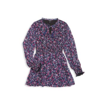Girl's Ditsy Floral Dress Flowers By Zoe