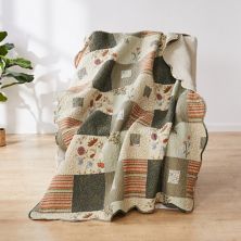 Greenland Home Fashions Barefoot Bungalow Sedona Accessory Throw - 50x60&#34;, Multi Greenland Home Fashions