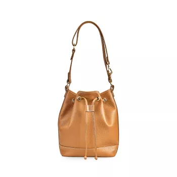 Кожаная сумка-мешок Cassie Gigi New York