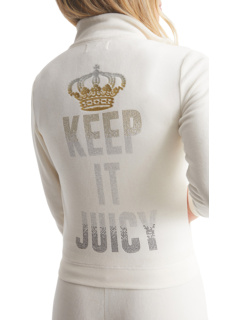 Женская толстовка Juicy Couture Heritage с графикой на спине Juicy Couture