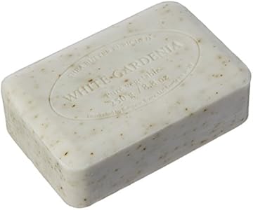 Pre de Provence French Milled Soap, 250g White Gardenia, 8.82 ounces (Pack of 2) Pré de Provence