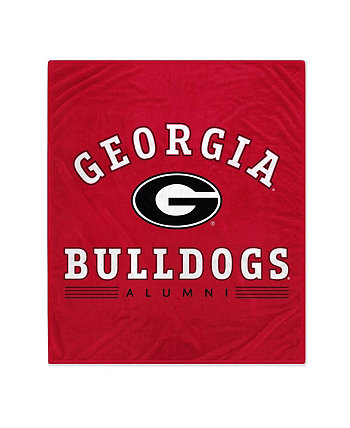 Флисовое одеяло для выпускников Georgia Bulldogs 60 x 70 дюймов Pegasus Home Fashions