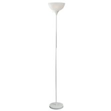 Silver Pole Floor Lamp Torchiere LIGHTACCENTS